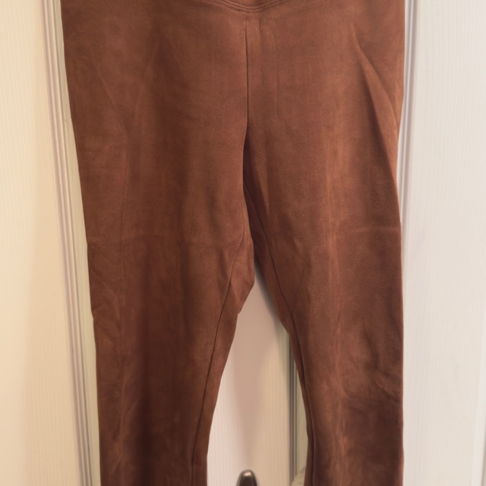 Brown Suede like leggings